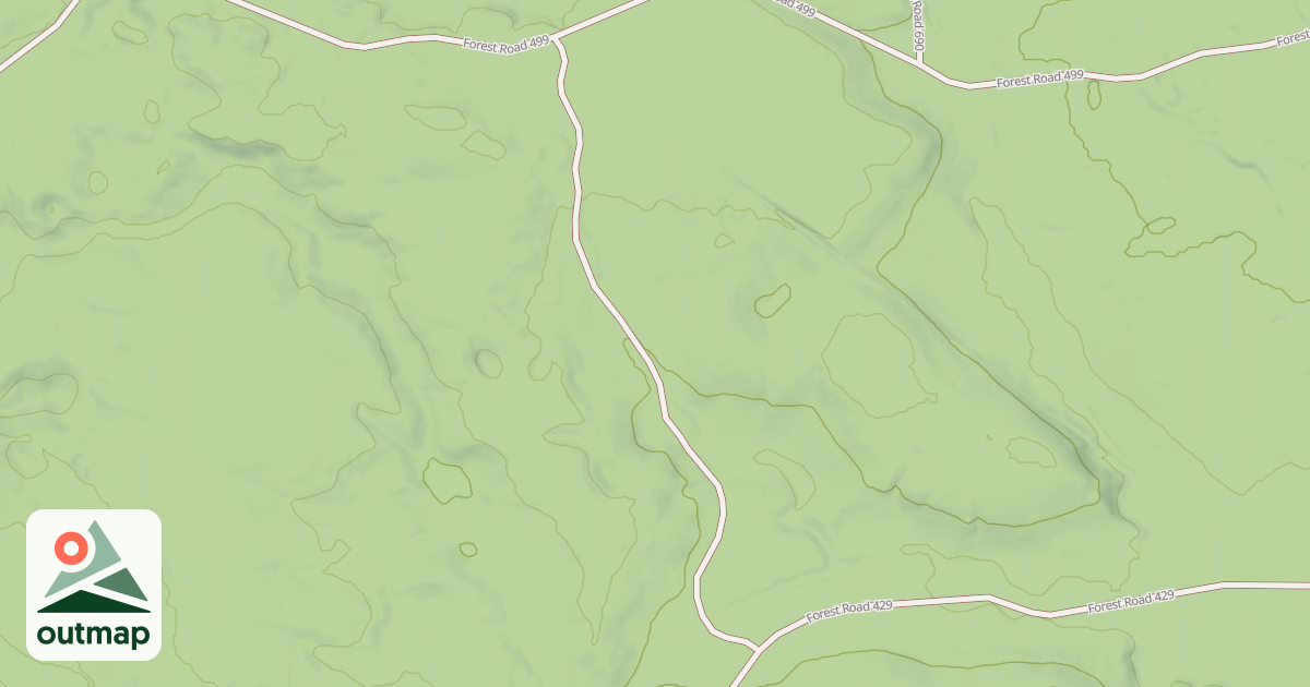 Map of FR 445