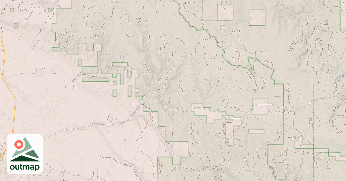 Map of PEARSON CREEK