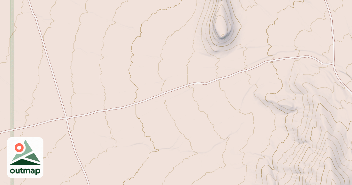Map of BRONCO MINE