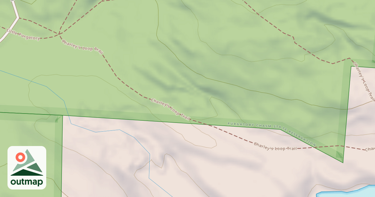 Map of Charley's Loop