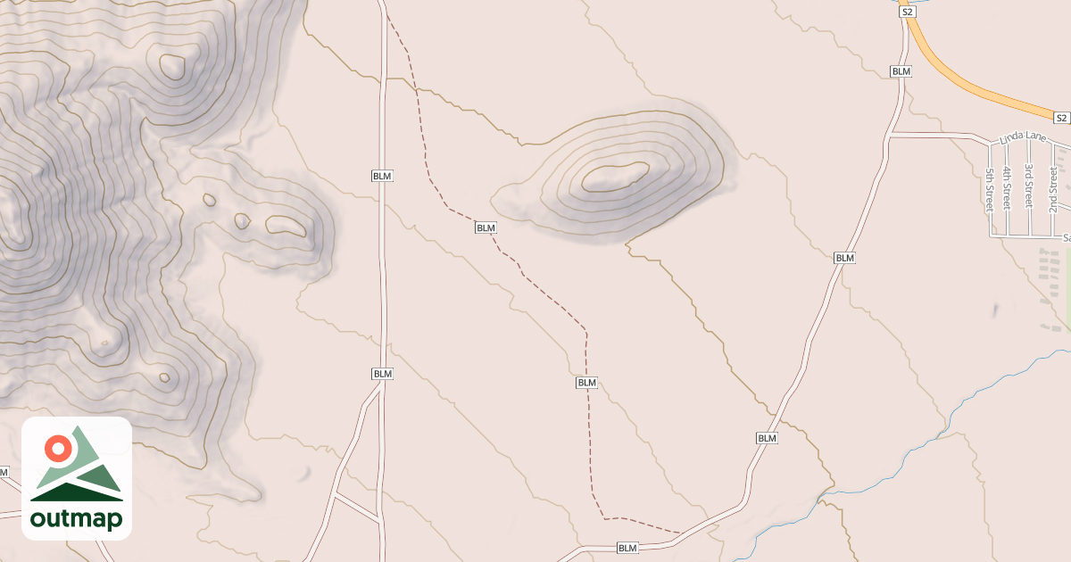 Map of BLM National GTLF Public Motorized Roads 0cd35e40-fa3e-4725-ad6f-e8bc7780b223