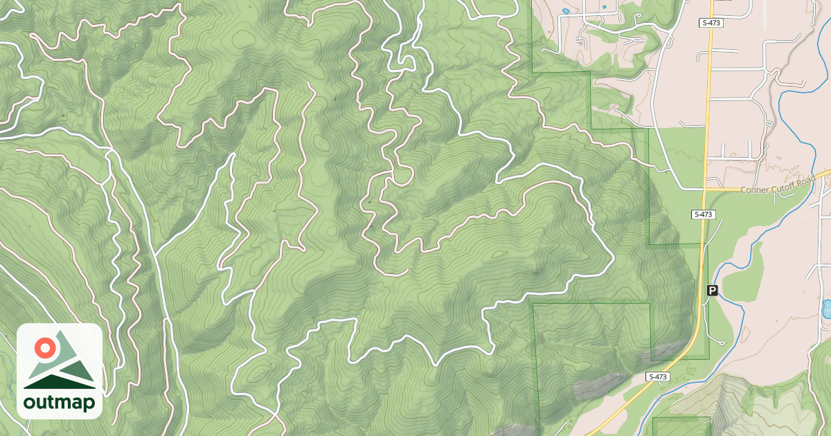 Map of (FDR) HART BENCH LOOP