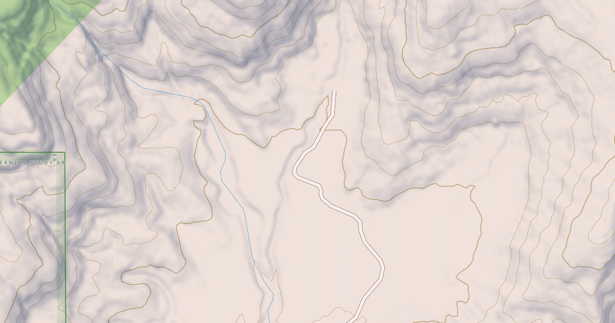 Map preview of BLM National GTLF Public Motorized Roads 185ea435-d927-4313-9ee8-0800624170a4