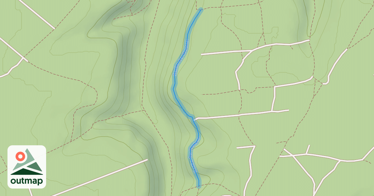 Map of Sentier des Moutons