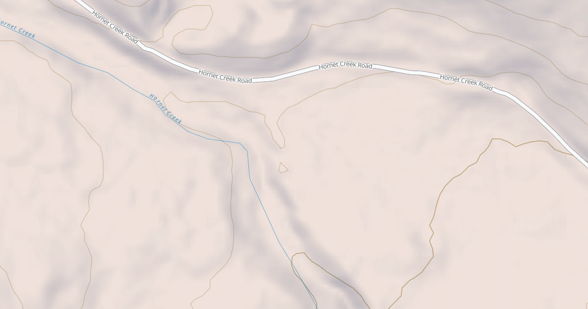Map preview of HORNET DISPERSED RECREATION