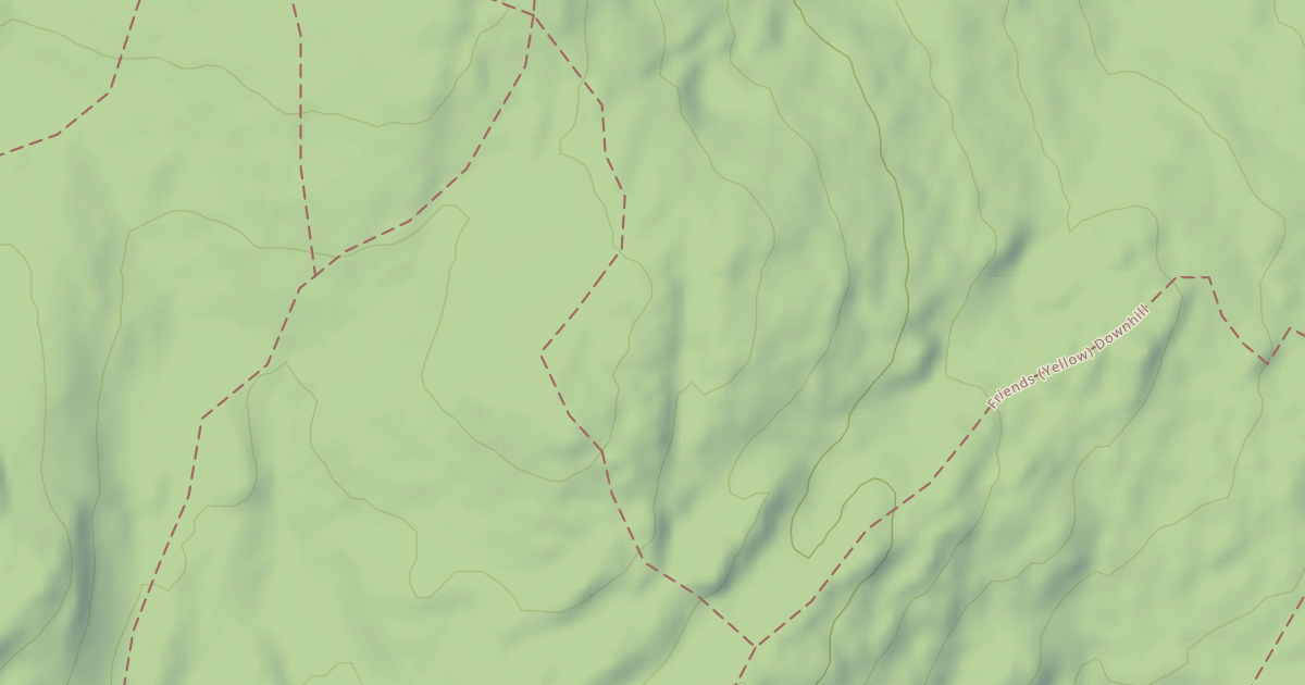 Map preview of Friends' Trail (Yellow)