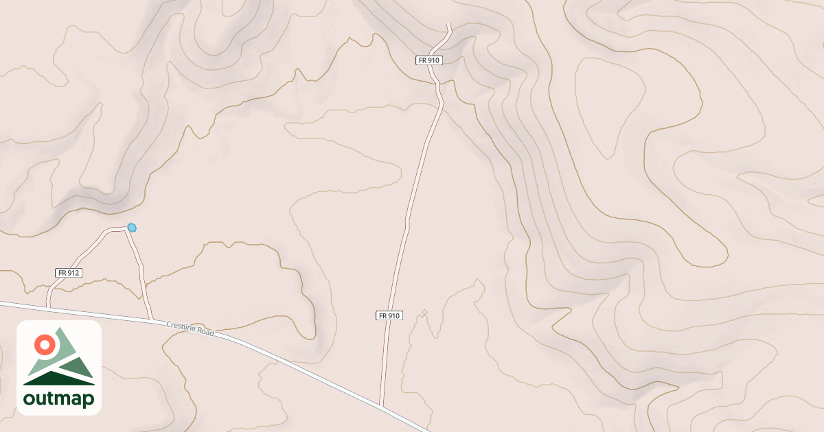 Map of USFS Motor Vehicle Use Map Roads {AFA8936D-6570-451E-A87C-87A79CD94766}