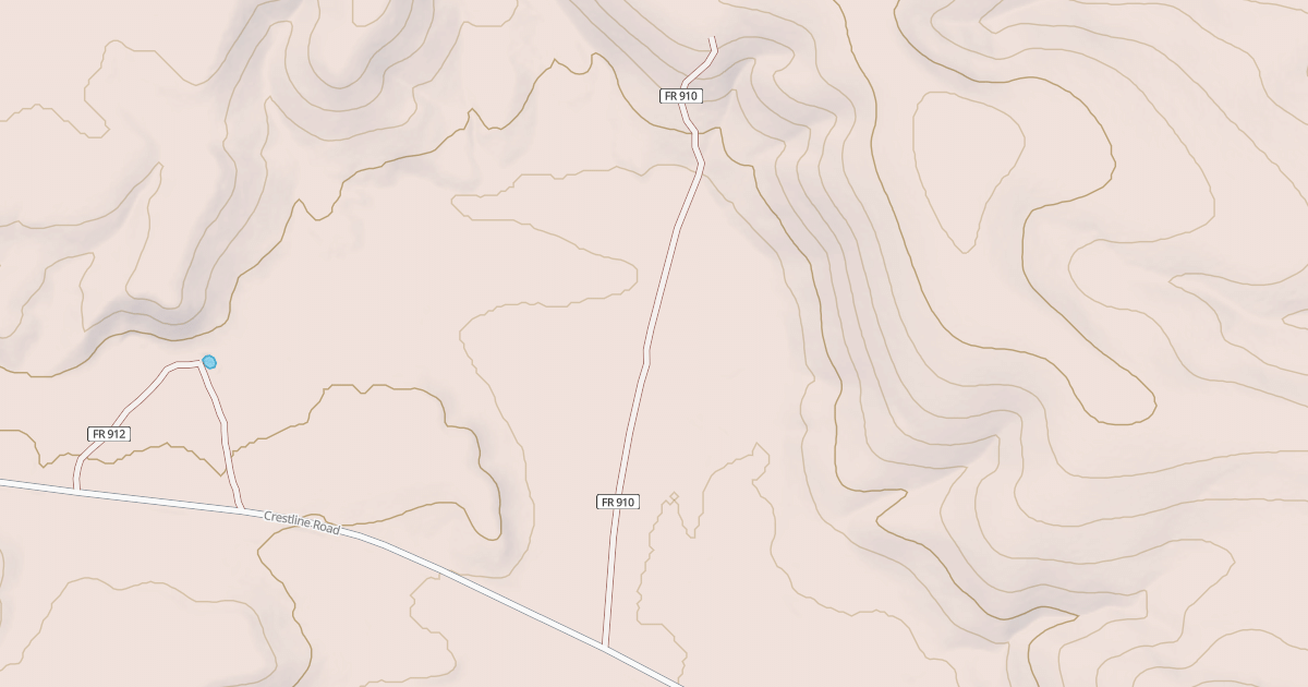 Map preview of USFS Motor Vehicle Use Map Roads {AFA8936D-6570-451E-A87C-87A79CD94766}