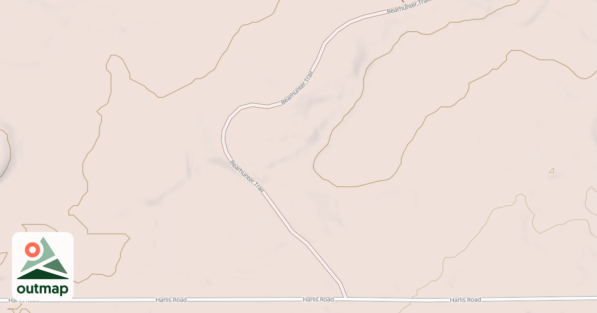 Map of Washington/Ramsey Trail