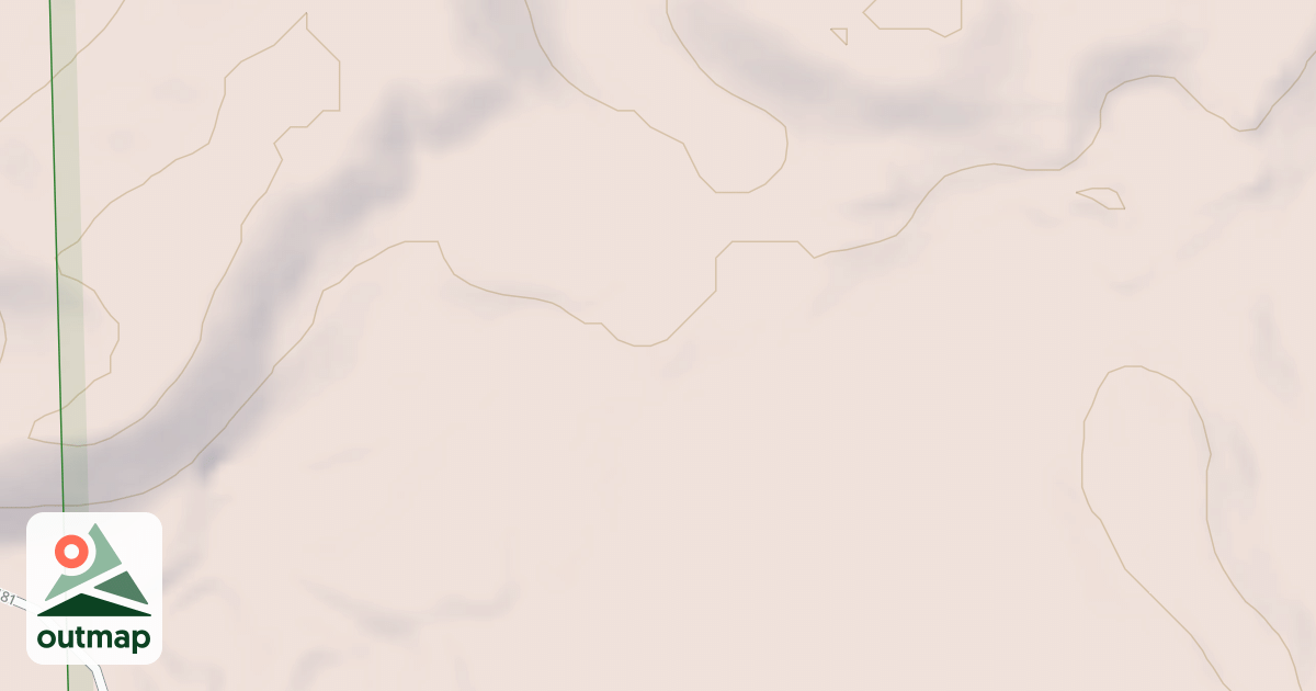 Map of DICK SPUR 2674