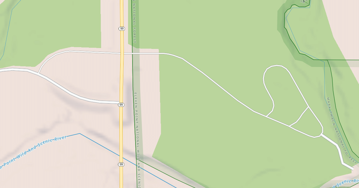 Map preview of THOMASVILLE ACCESS