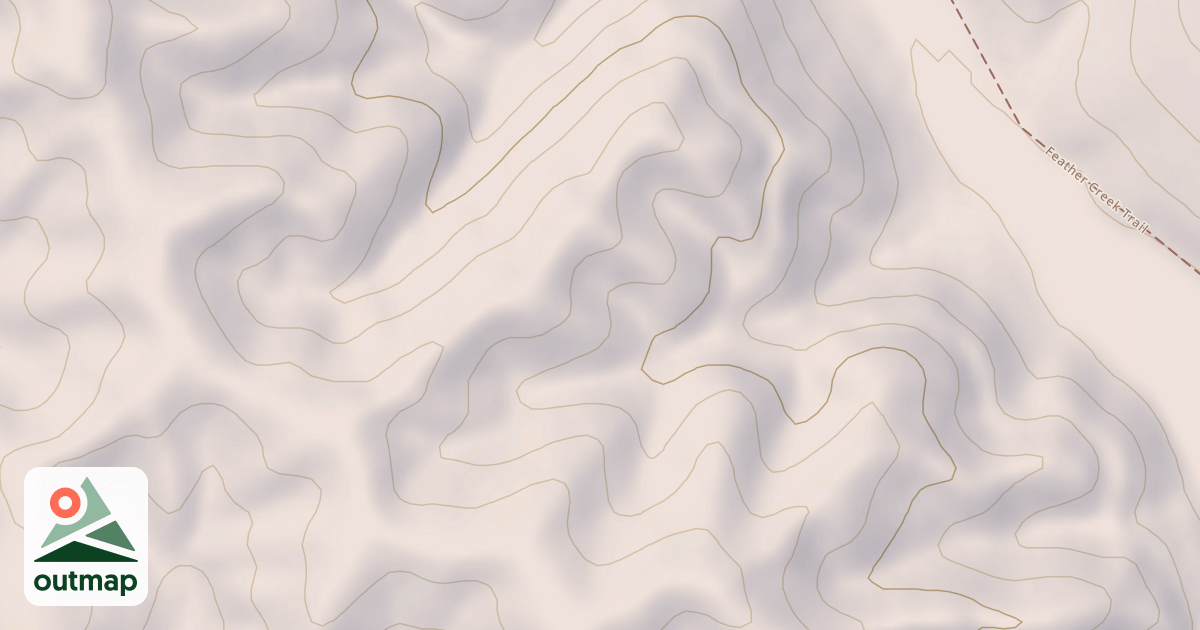 Map of FEATHER CREEK