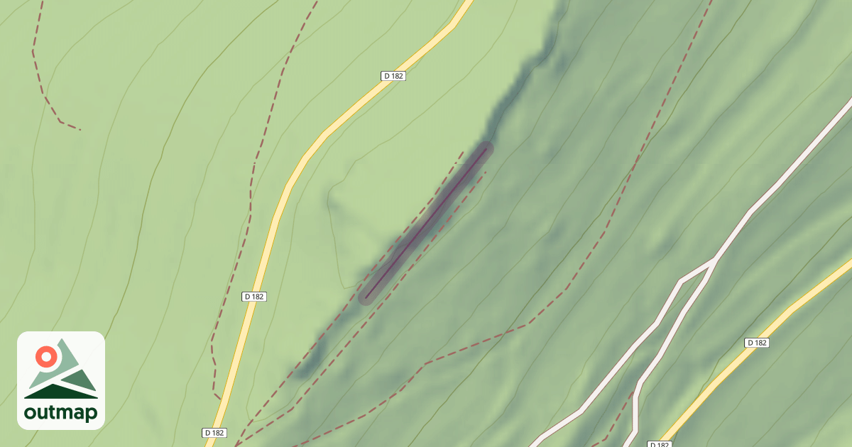 Map of Roches de Marie Fontaine