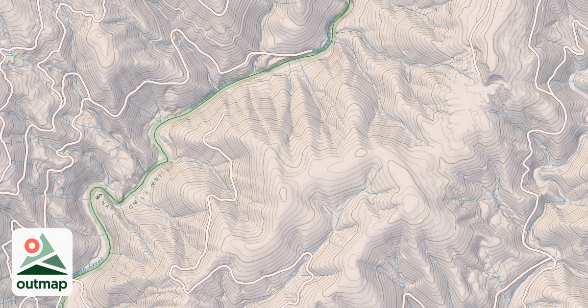 Map of CANYON