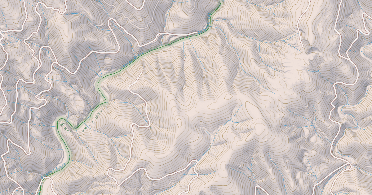 Map preview of CANYON