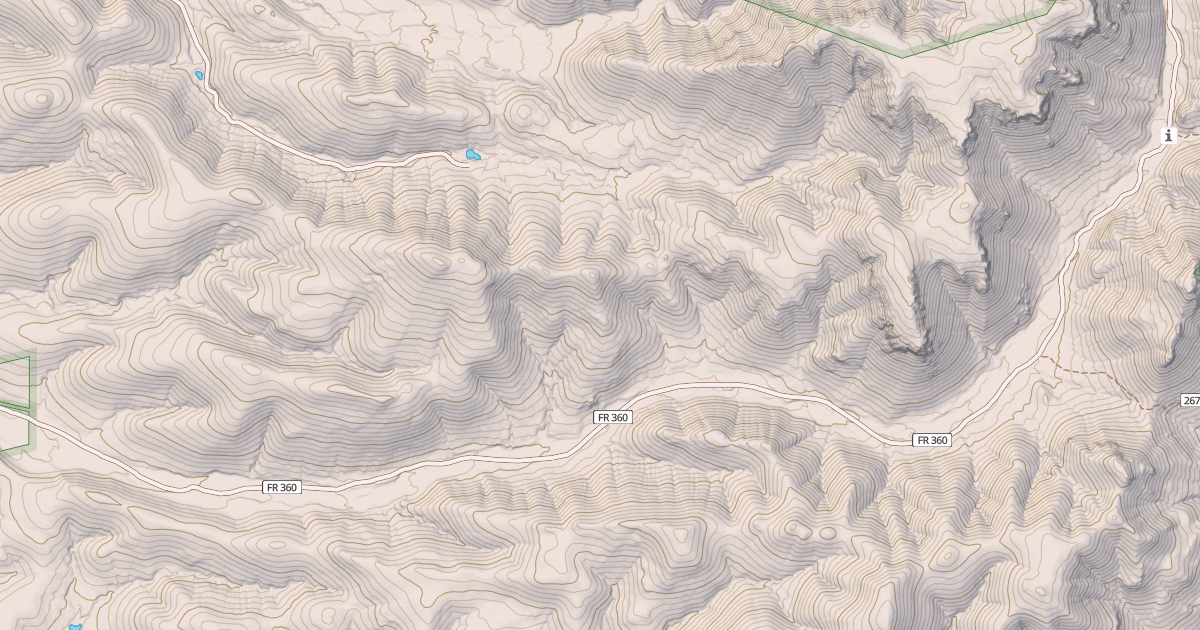 Map preview of JOHN LONG CANYON