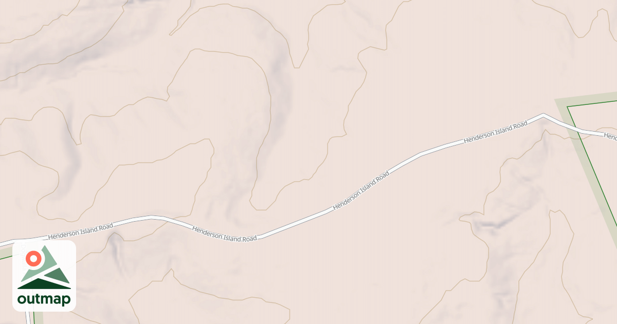 Map of HENDERSON ISLAND
