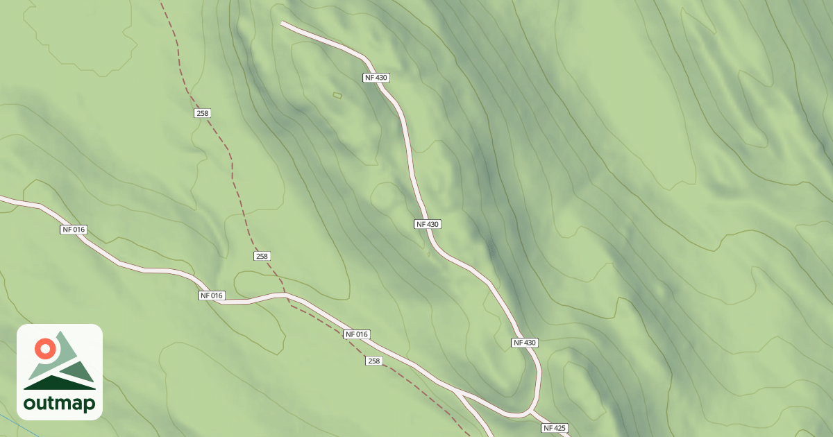 Map of MEADOWLARK