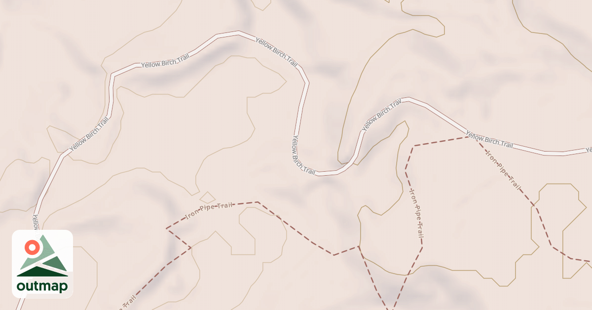 Map of Washington/Ramsey Trail