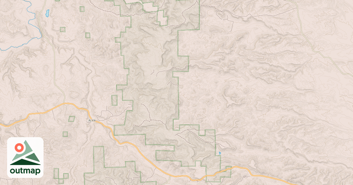 Map of BEARLODGE