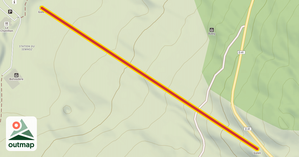 Map of Golet