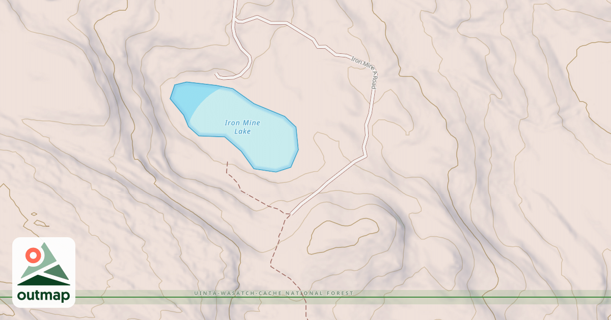 Map of IRON MINE-A