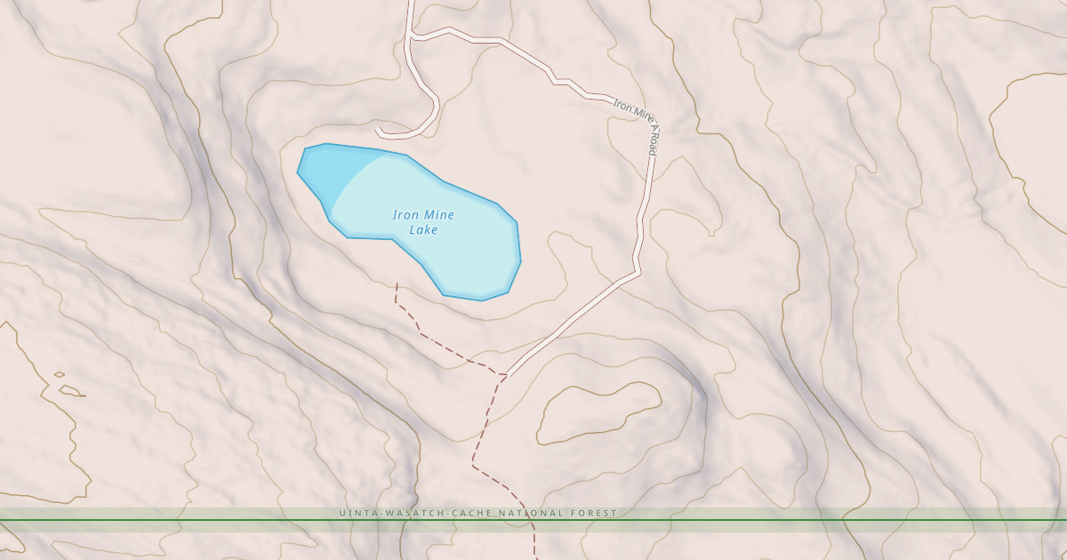 Map preview of IRON MINE-A