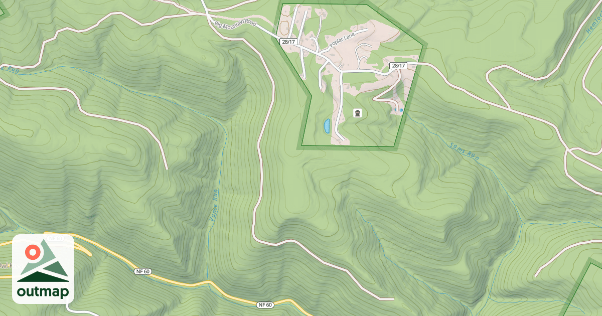Map of BIG MTN. - C