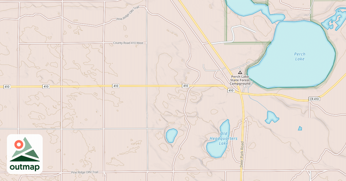 Map of Two-heart Trail