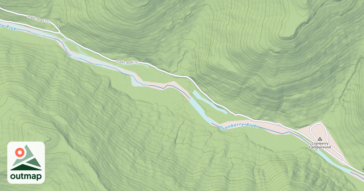 Map of CRANBERRY