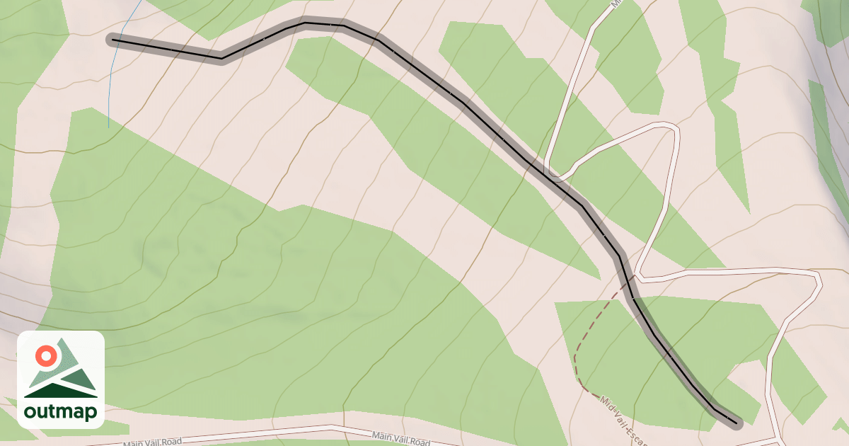 Map of Powerline Glade