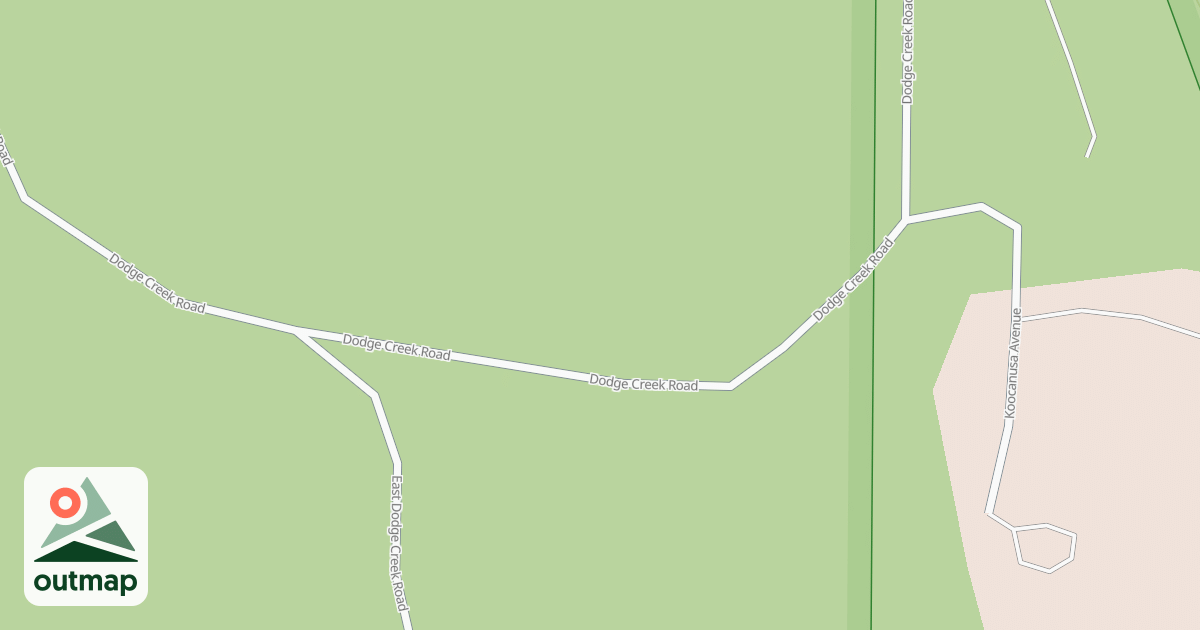 Map of DODGE BAY A