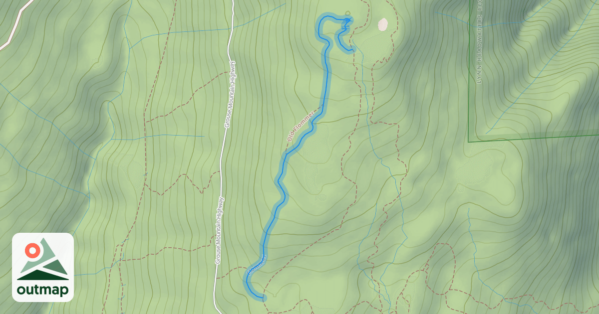 Map of Flommer