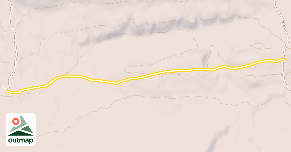 Map of Grizzly High Traverse