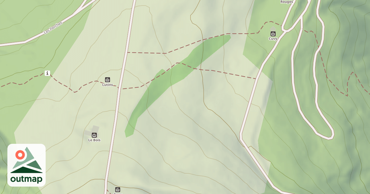 Map of Sapinière