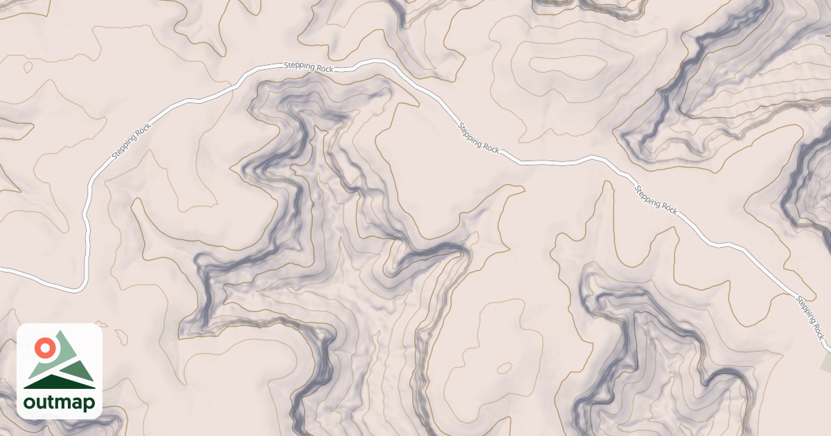 Map of STEPPING ROCK