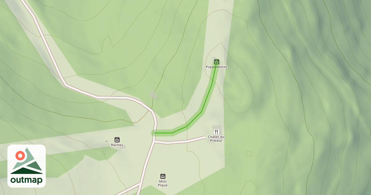 Map of Grange Deniset