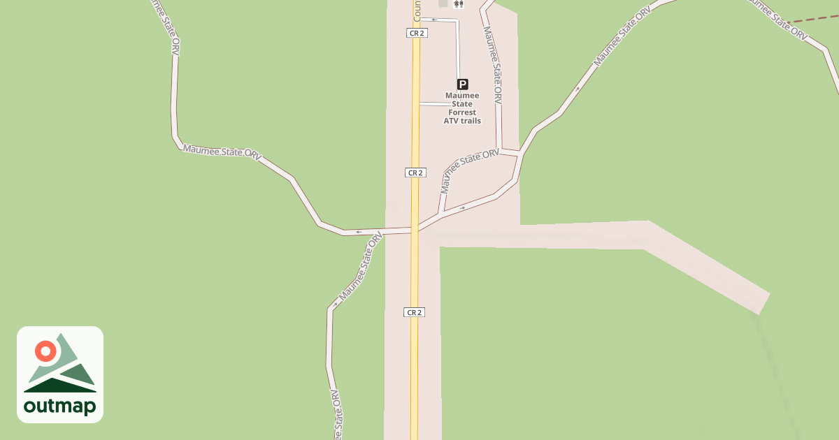 Map of Maumee Apv