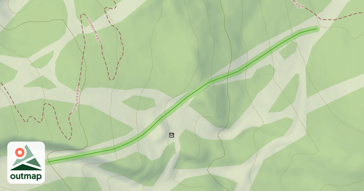 Map of Cibola Cutoff