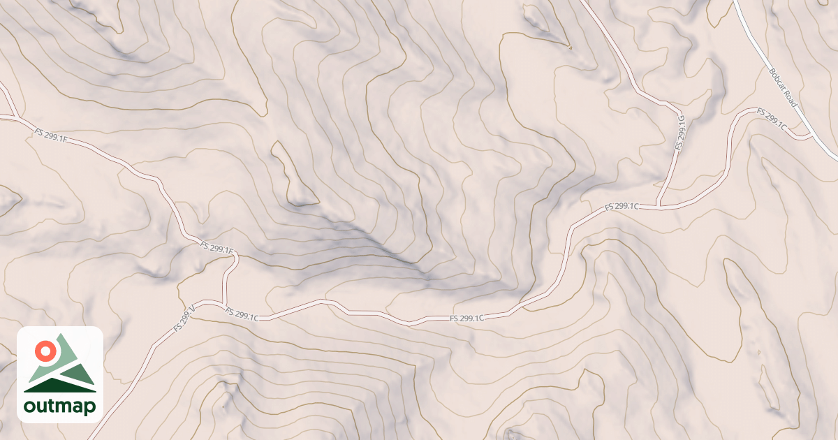 Map of BEAR MTN BASIN