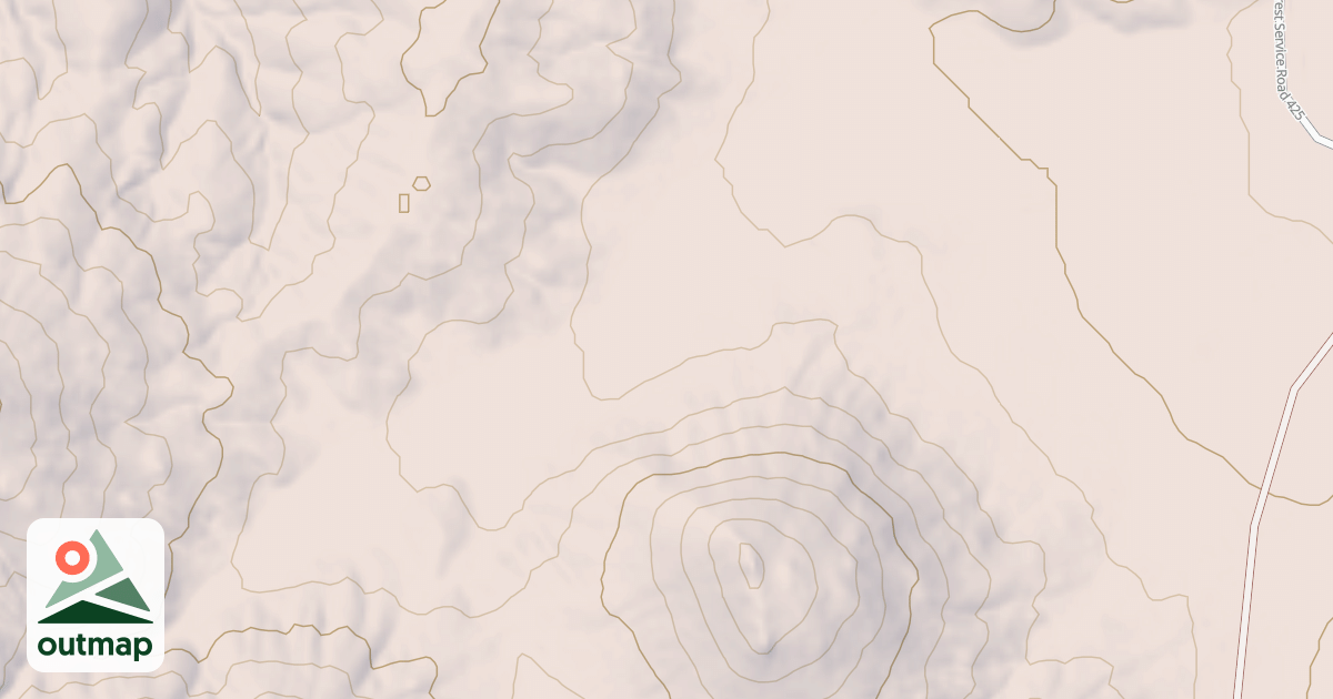 Map of USFS National Forest System Roads {6CE19DBE-65E4-49F9-B549-D7C68946DE1C}