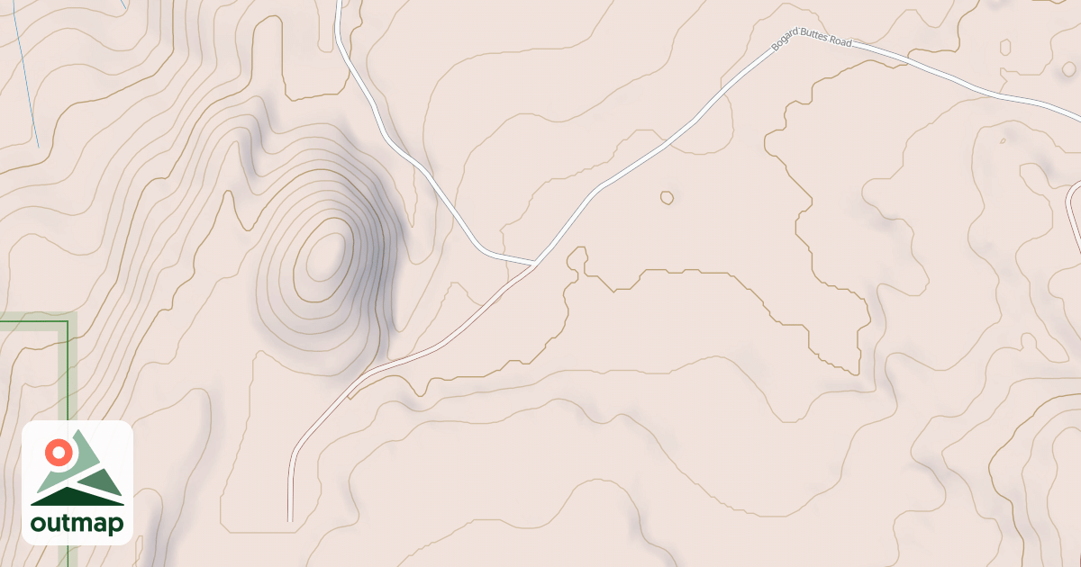Map of CONE SPUR 1
