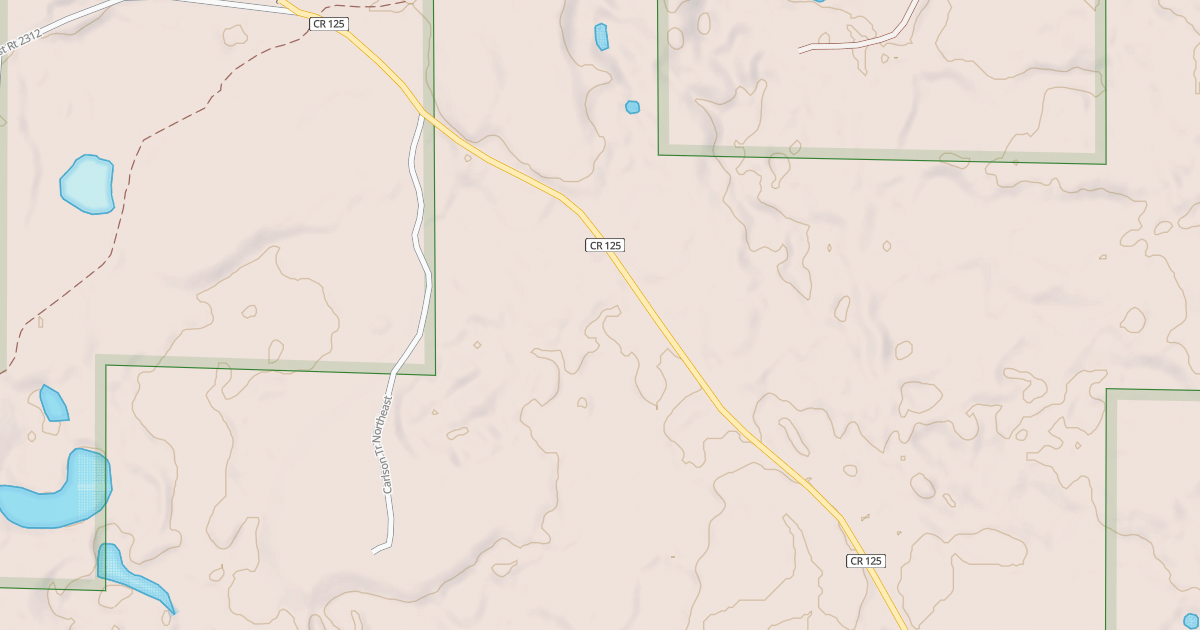 Map preview of Chippewa "C" Gia Snomobile Tra