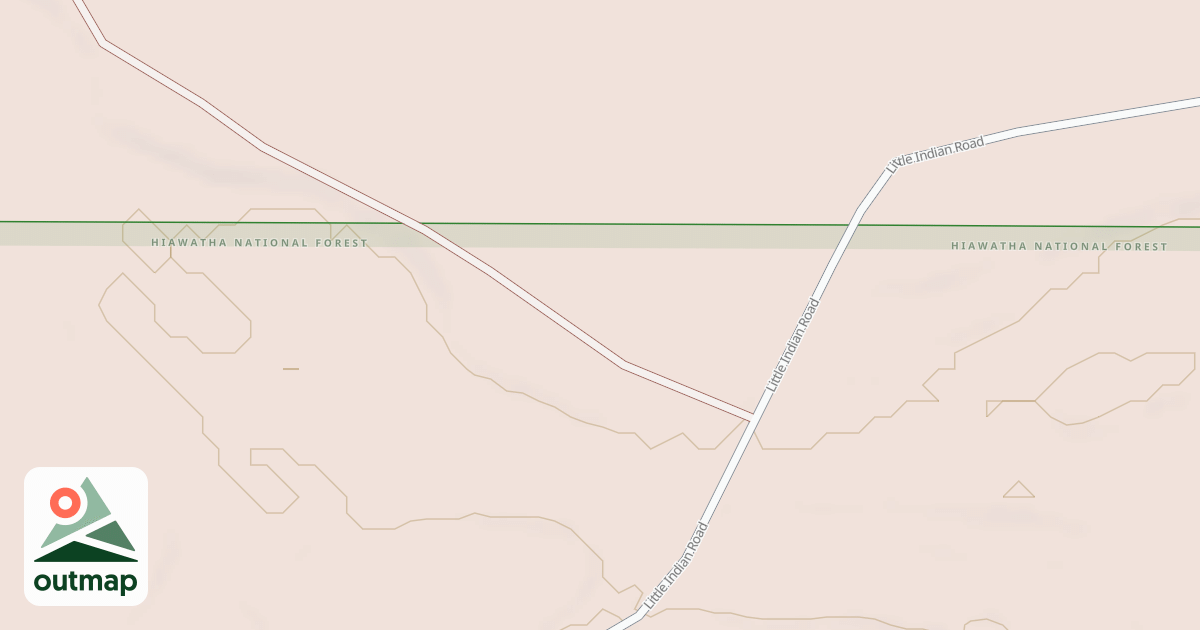 Map of LITTLE INDIAN SPUR L