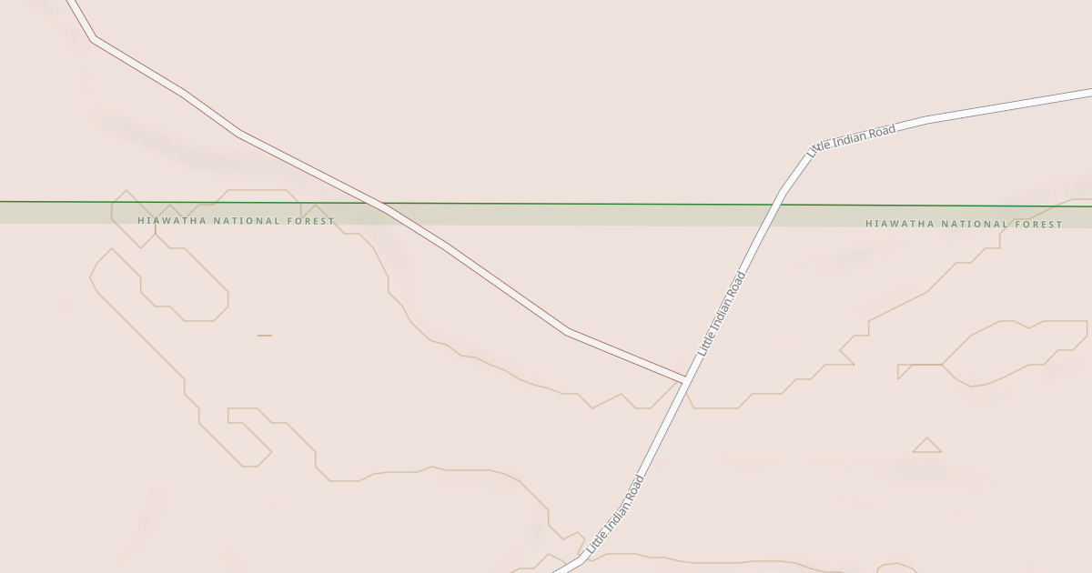 Map preview of LITTLE INDIAN SPUR L