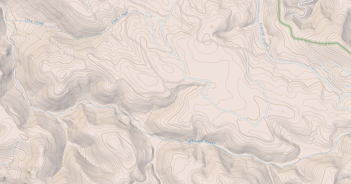 Map preview of Hidaway Meadows