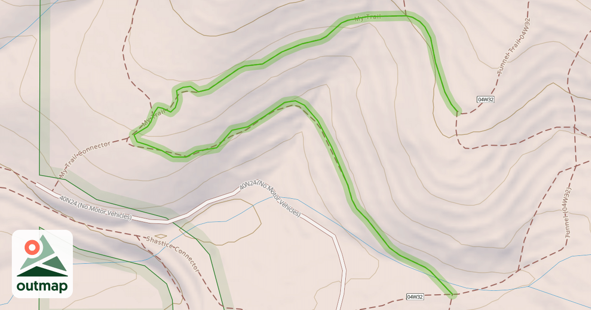 Map of My Trail