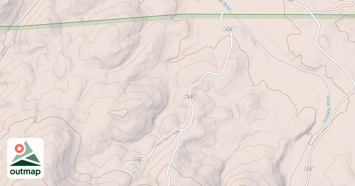 Map of AJAX MINE