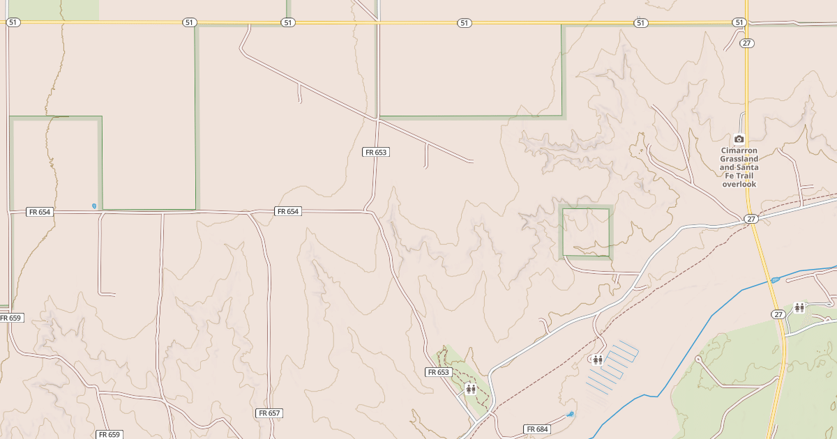 Map preview of MIDDLE SPRING
