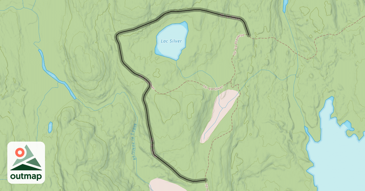 Map of 16- La Silver